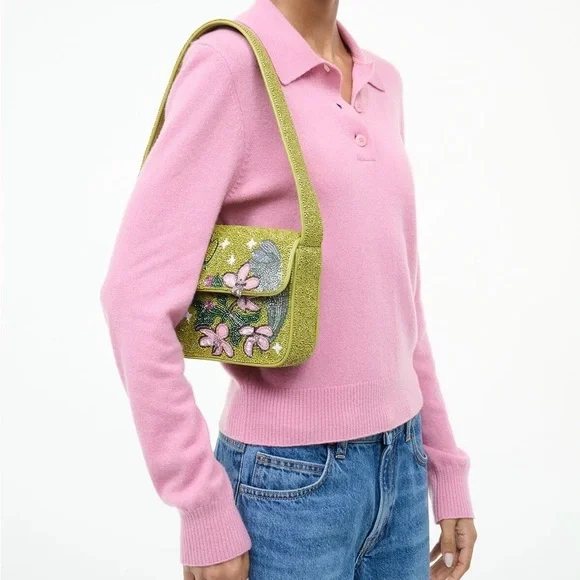 STAUD BEADED ZODIAC TOMMY BAG VIRGO - Picture 9 of 11